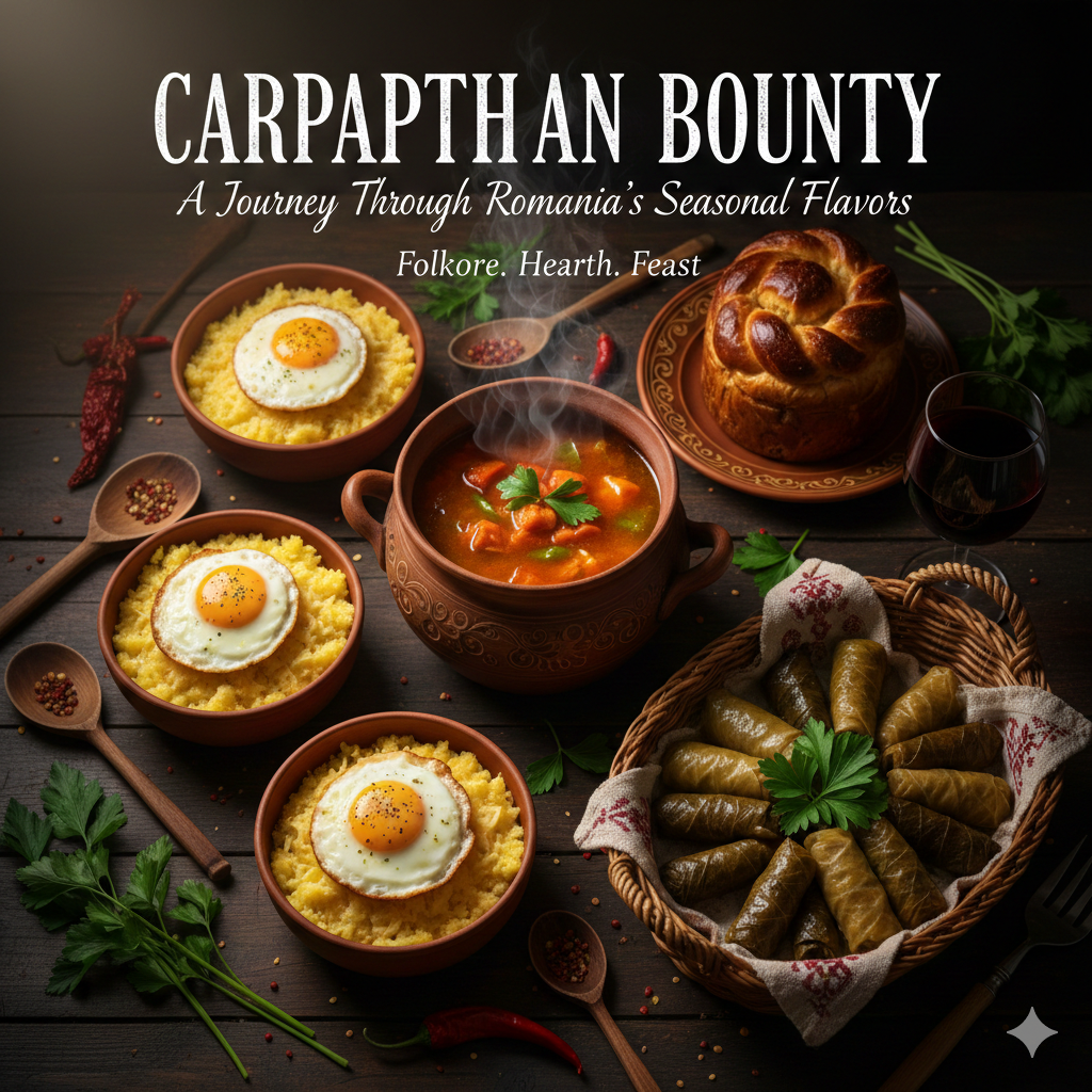 ROMANIAN CARPATHIAN BOUNTY: Authentic Heritage Cuisine